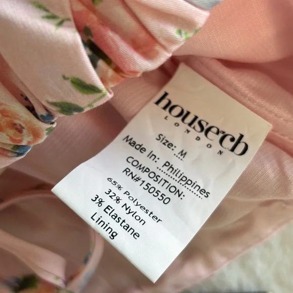 NWT House of CB Henrietta Shirred Bralette Top - Picture 11 of 15